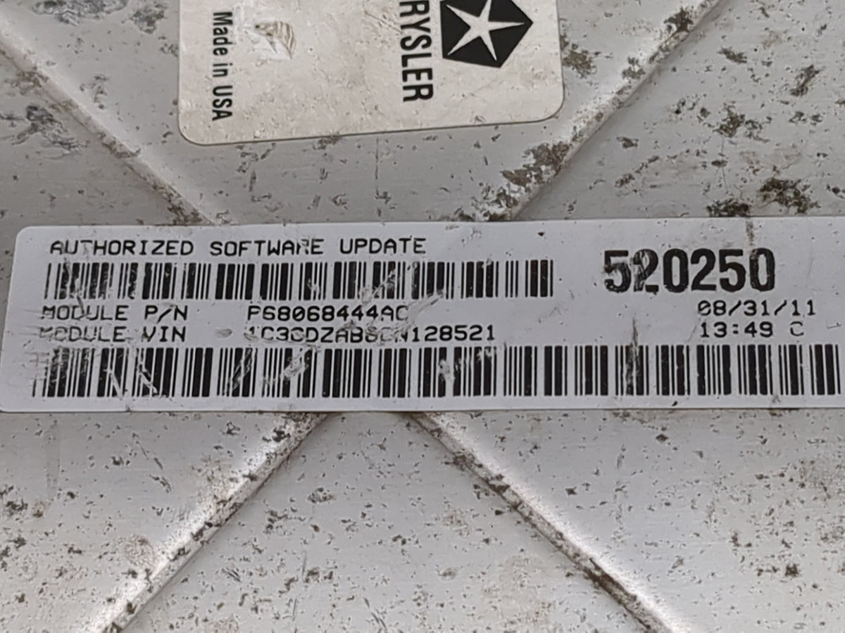 2012 Dodge Avenger PCM Engine Control Computer ECU ECM PCU OEM OEM Used Auto Parts - Oemusedautoparts1.com