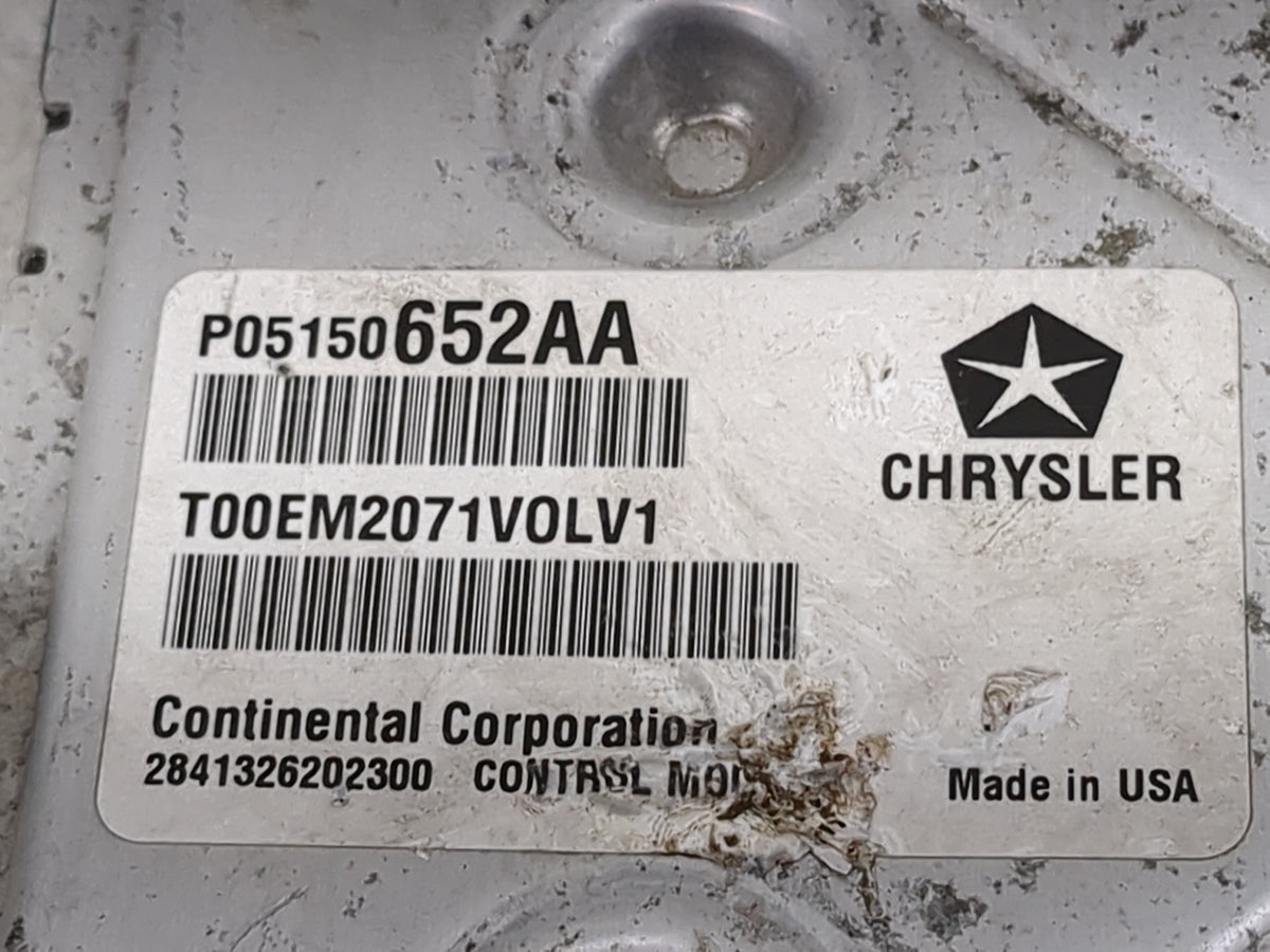 2012 Dodge Avenger PCM Engine Control Computer ECU ECM PCU OEM OEM Used Auto Parts - Oemusedautoparts1.com