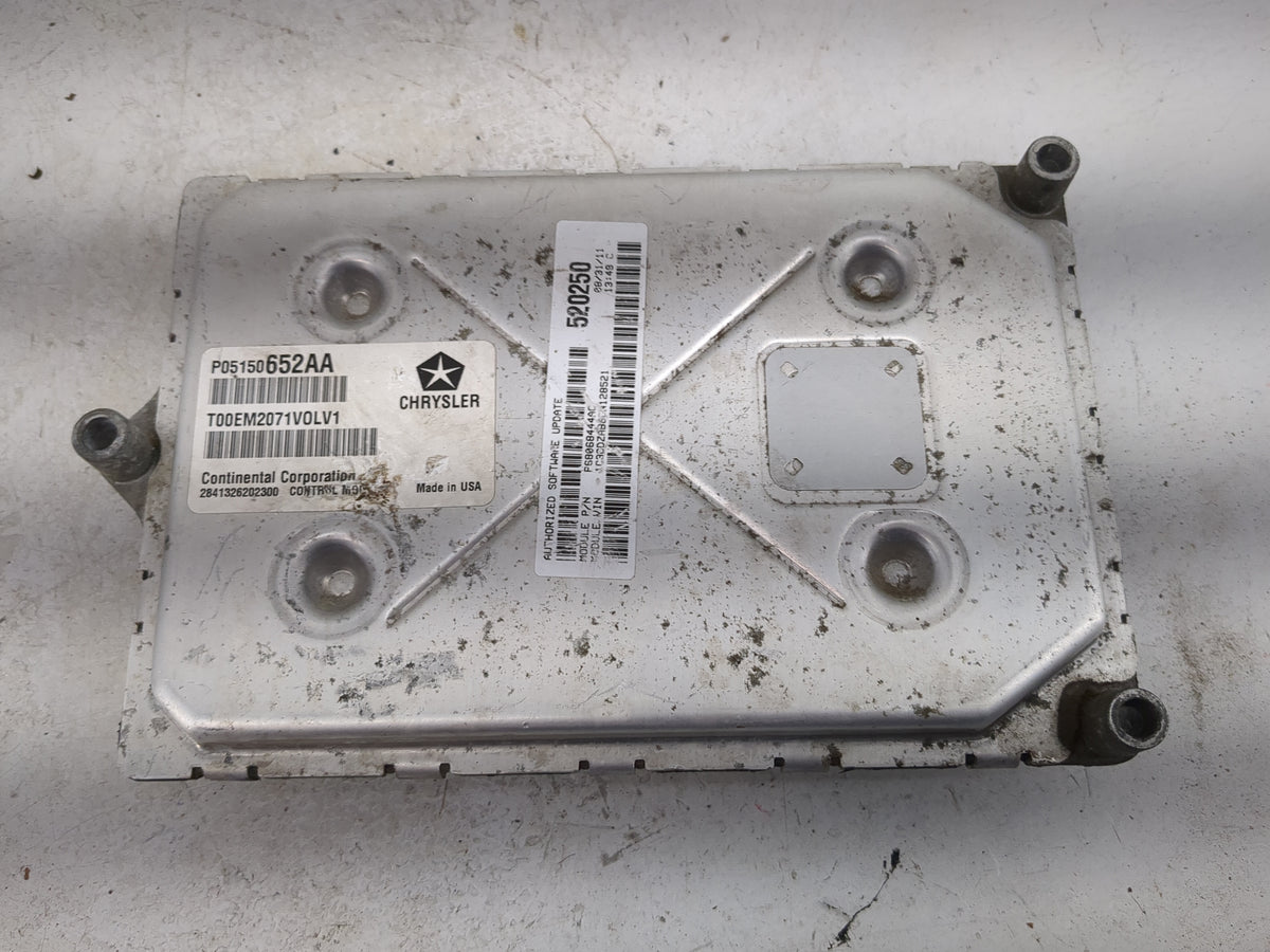 2012 Dodge Avenger PCM Engine Control Computer ECU ECM PCU OEM OEM Used Auto Parts - Oemusedautoparts1.com