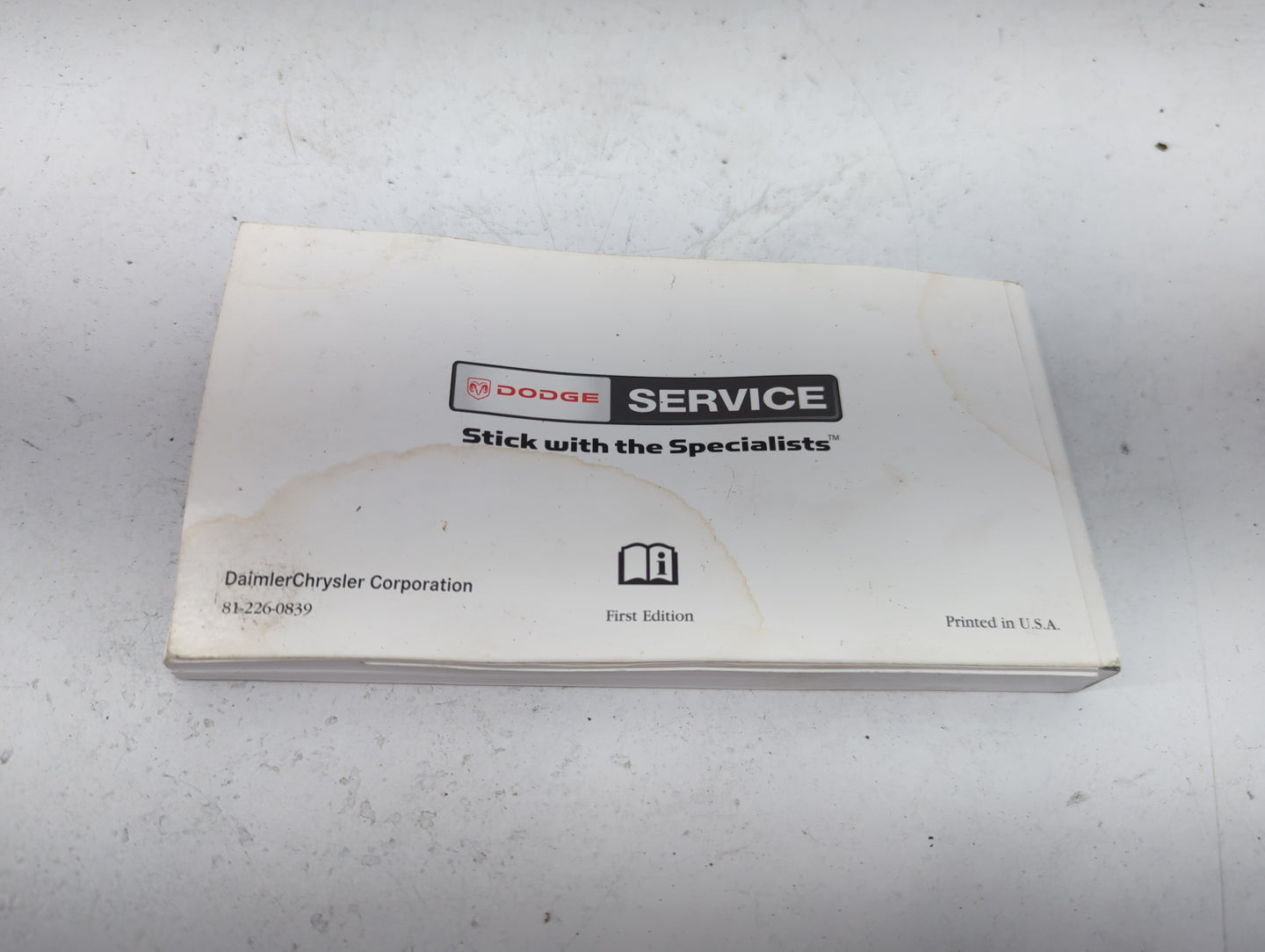 0 Dodge Caliber Owners Manual Book Guide OEM Used Auto Parts - Oemusedautoparts1.com