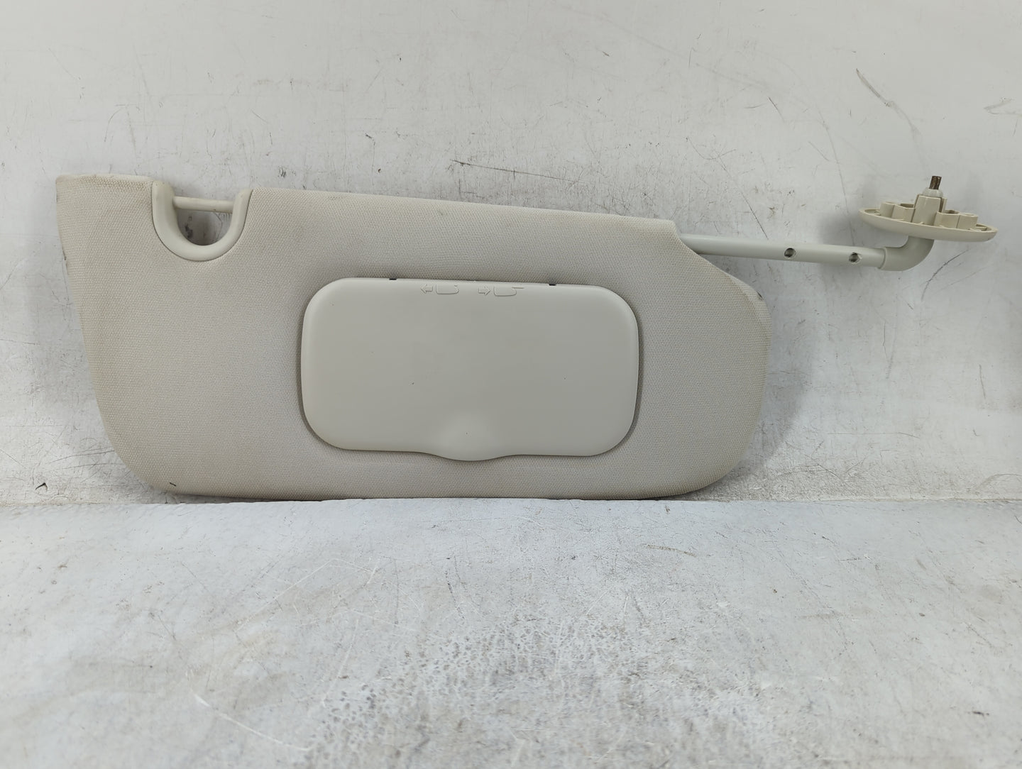 2007-2008 Dodge Caliber Sun Visor Shade Replacement Passenger Right Mirror Fits Fits 2007 2008 OEM Used Auto Parts - Oemused