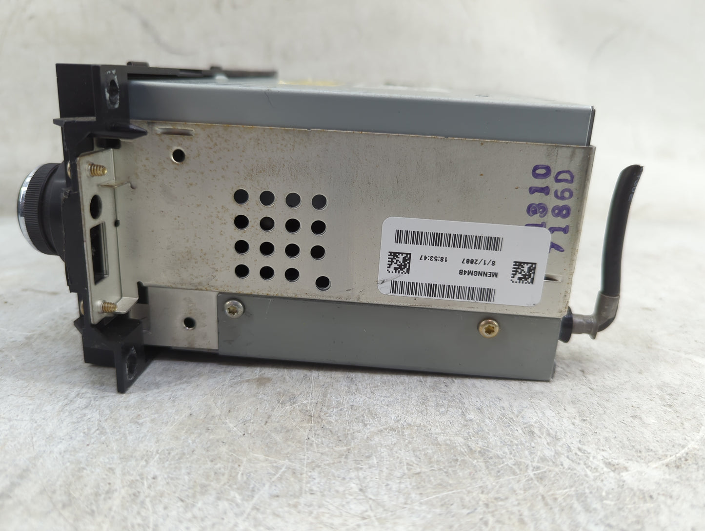 2008-2009 Dodge Caliber Radio AM FM Cd Player Receiver Replacement Fits Fits 2008 2009 2010 OEM Used Auto Parts - Oemusedaut