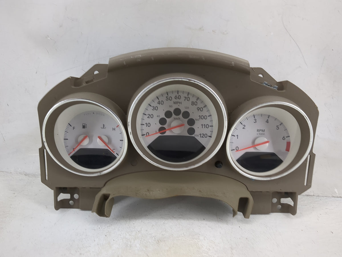 2007-2008 Dodge Caliber Instrument Cluster Speedometer Gauges Miles:166K Fits Fits 2007 2008 OEM Used Auto Parts - Oemusedau