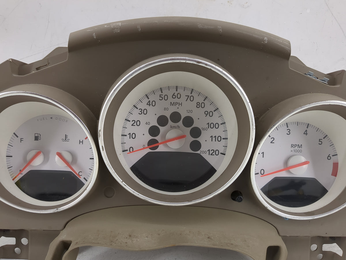 2007-2008 Dodge Caliber Instrument Cluster Speedometer Gauges Miles:166K Fits Fits 2007 2008 OEM Used Auto Parts - Oemusedau