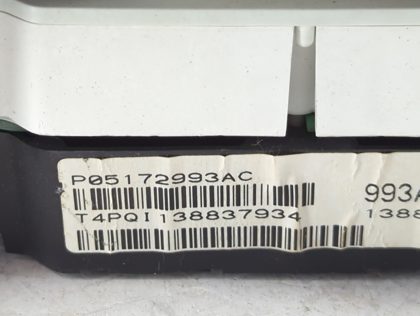 2007-2008 Dodge Caliber Instrument Cluster Speedometer Gauges Fits Fits 2007 2008 OEM Used Auto Parts - Oemusedautoparts1.co