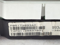 2007-2008 Dodge Caliber Instrument Cluster Speedometer Gauges Fits Fits 2007 2008 OEM Used Auto Parts - Oemusedautoparts1.co