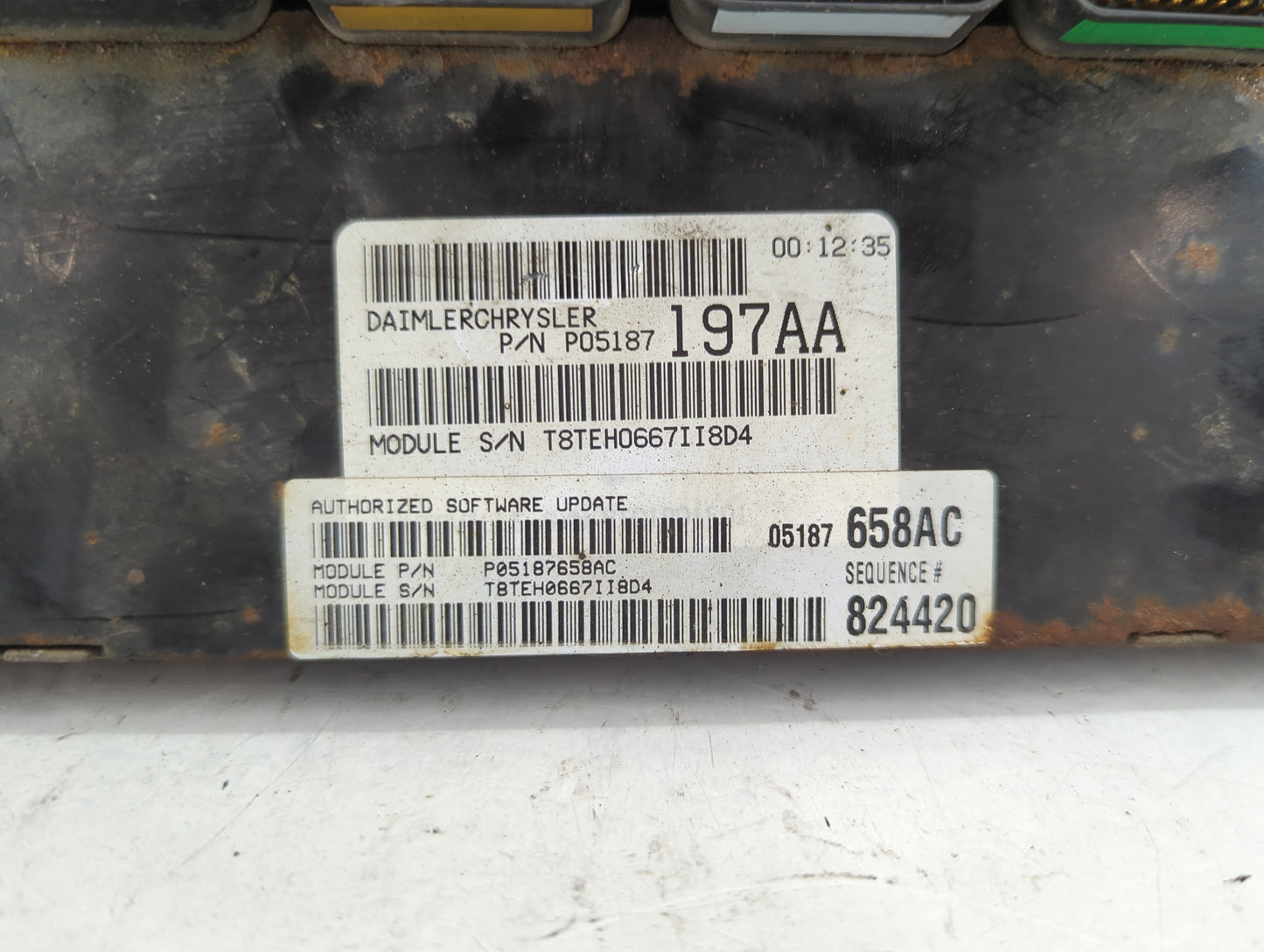 2007 Dodge Caravan PCM Engine Control Computer ECU ECM PCU OEM Fits OEM Used Auto Parts - Oemusedautoparts1.com