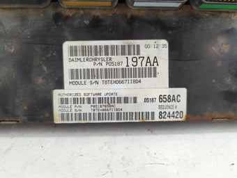 compare product 2007 Dodge Caravan PCM Engine Control Computer ECU ECM PCU OEM Fits OEM Used Auto Parts