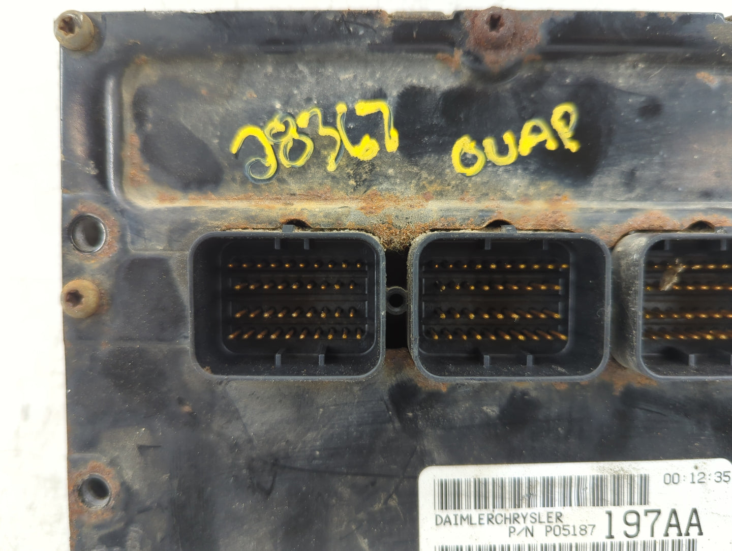 2007 Dodge Caravan PCM Engine Control Computer ECU ECM PCU OEM Fits OEM Used Auto Parts - Oemusedautoparts1.com