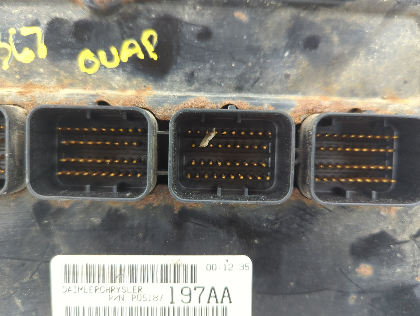 2007 Dodge Caravan PCM Engine Control Computer ECU ECM PCU OEM Fits OEM Used Auto Parts - Oemusedautoparts1.com