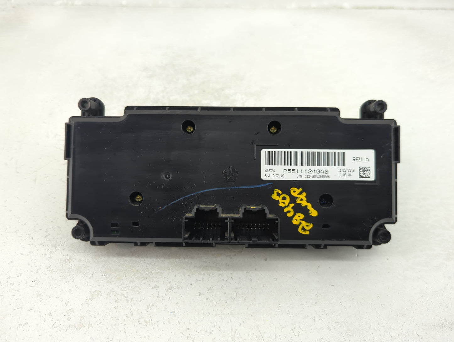 0 Dodge Caravan Climate Control Module Temperature AC/Heater Replacement Fits OEM Used Auto Parts - Oemusedautoparts1.com