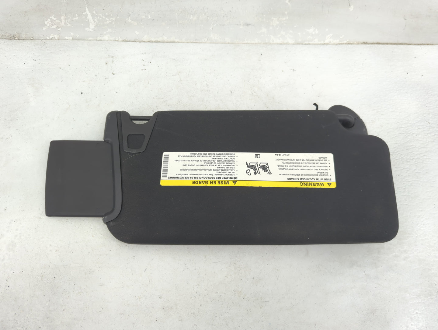 2011-2014 Dodge Charger Sun Visor Shade Replacement Driver Left Mirror Fits Fits 2011 2013 2014 OEM Used Auto Parts - Oemuse