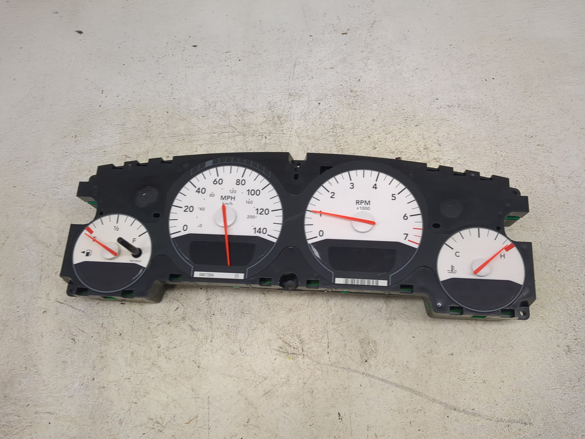 2007-2008 Dodge Charger Instrument Cluster Speedometer Gauges Miles:1K Fits Fits 2007 2008 OEM Used Auto Parts - Oemusedauto