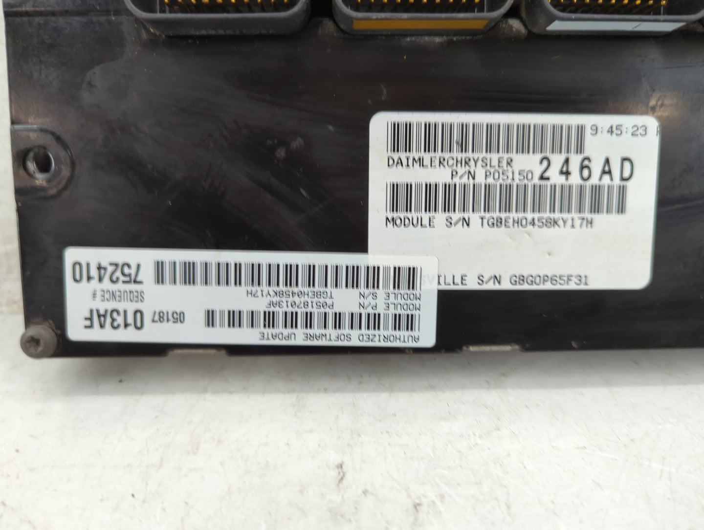 2008-2010 Dodge Charger PCM Engine Control Computer ECU ECM PCU OEM Fits Fits 2008 2009 2010 OEM Used Auto Parts - Oemusedau