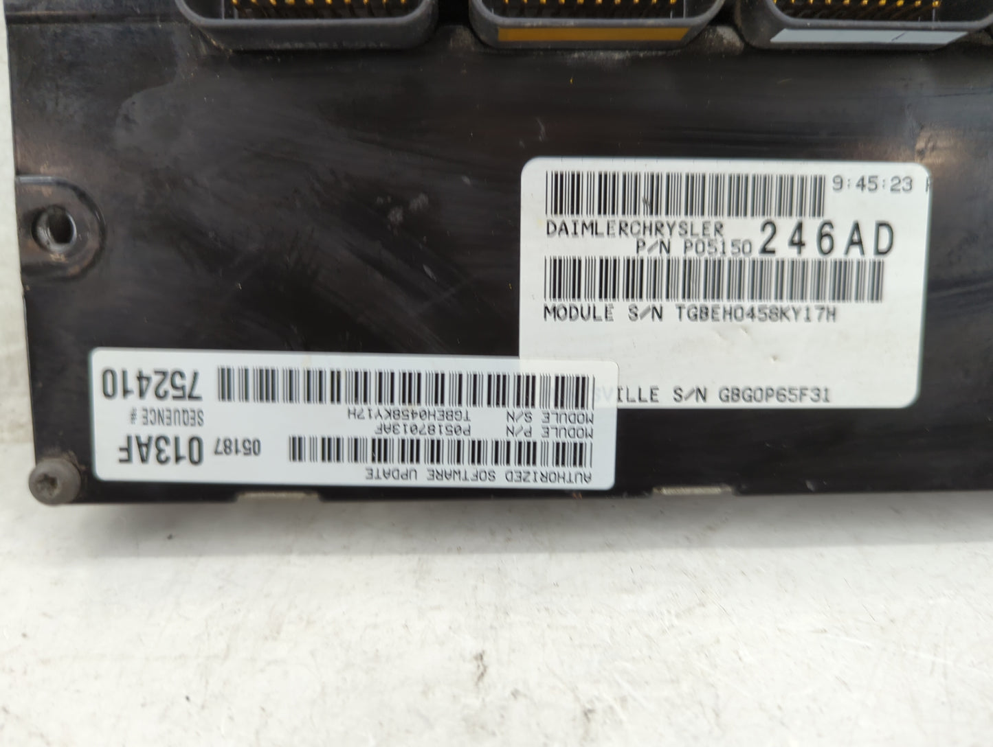 2008-2010 Dodge Charger PCM Engine Control Computer ECU ECM PCU OEM Fits Fits 2008 2009 2010 OEM Used Auto Parts - Oemusedau