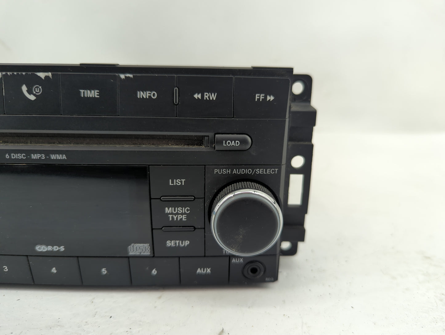 2008-2010 Dodge Charger Radio AM FM Cd Player Receiver Replacement Fits Fits 2008 2009 2010 OEM Used Auto Parts - Oemusedaut