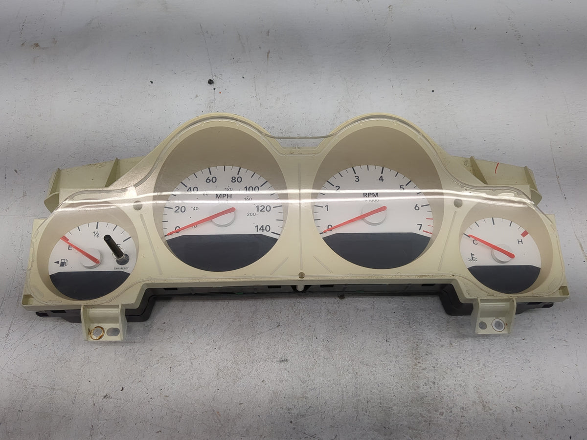 2006 Dodge Charger Instrument Cluster Speedometer Gauges Miles:210K Fits OEM Used Auto Parts - Oemusedautoparts1.com