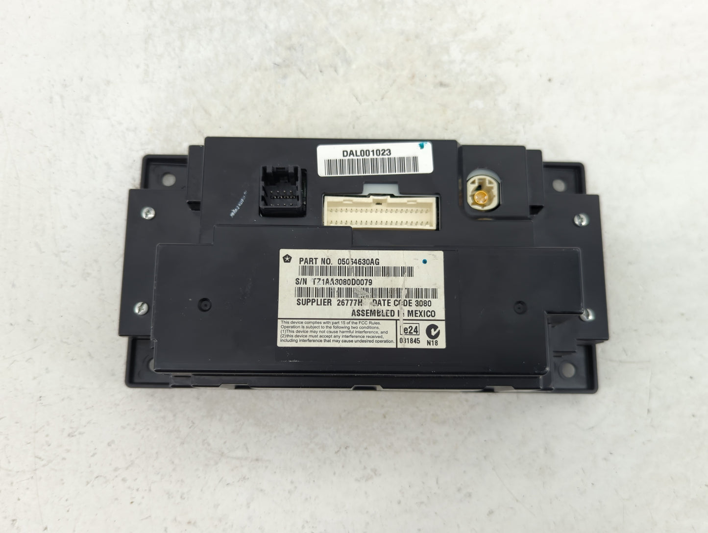 2011-2014 Dodge Charger Information Display Screen - Oemusedautoparts1.com