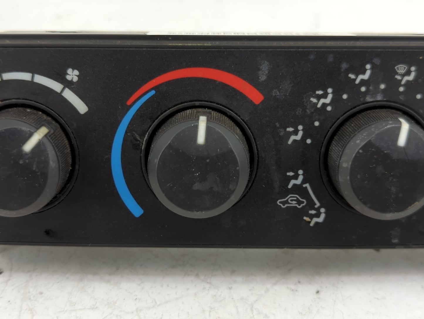 2005 Dodge Dakota Climate Control Module Temperature AC/Heater Replacement Fits OEM Used Auto Parts - Oemusedautoparts1.com
