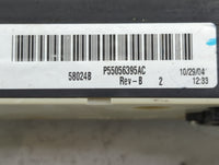 2005 Dodge Dakota Climate Control Module Temperature AC/Heater Replacement Fits OEM Used Auto Parts - Oemusedautoparts1.com