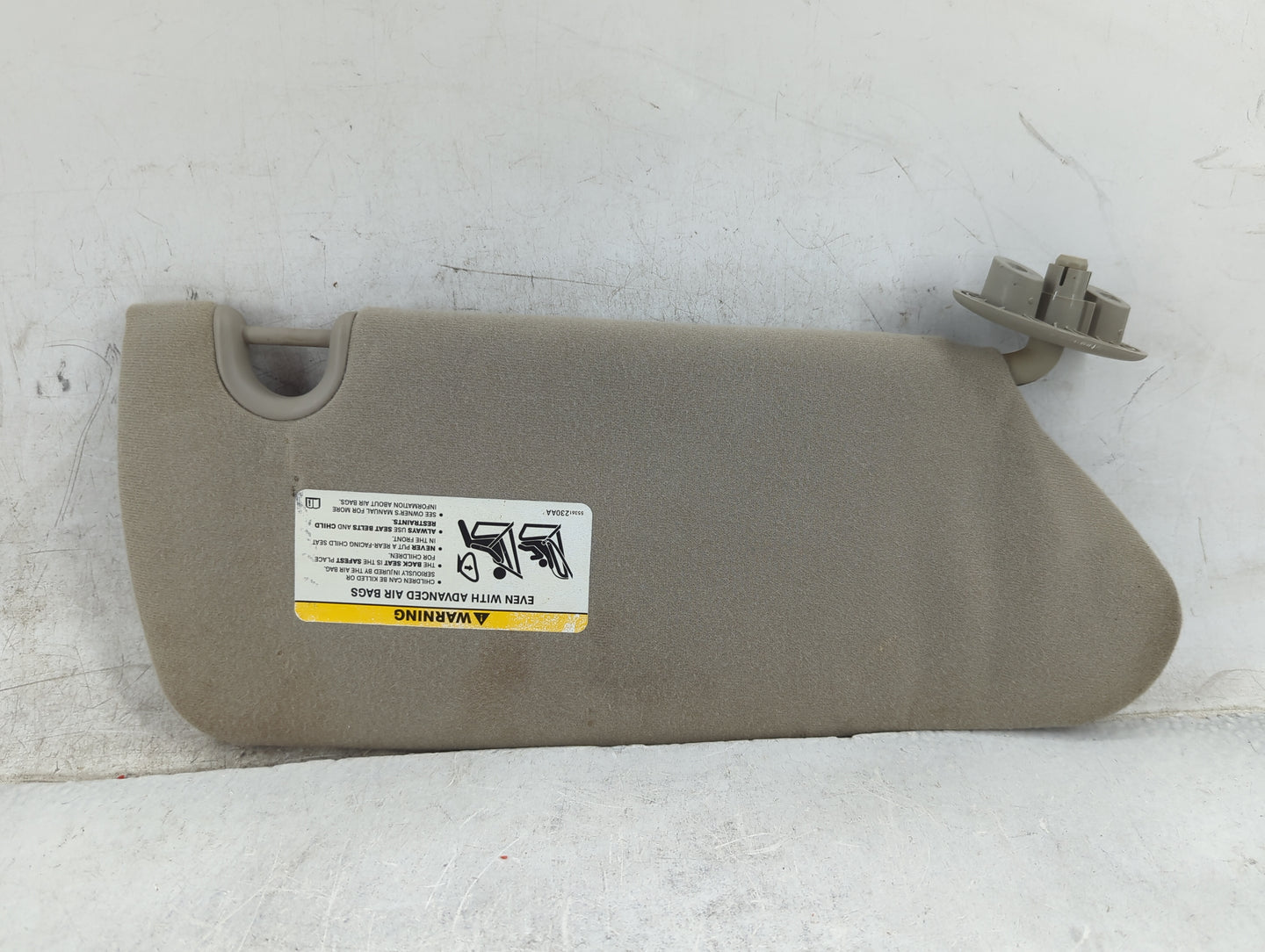 2005-2011 Dodge Dakota Sun Visor Shade Replacement Driver Left Mirror Fits Fits 2005 2006 2007 2008 2009 2010 2011 OEM Used 