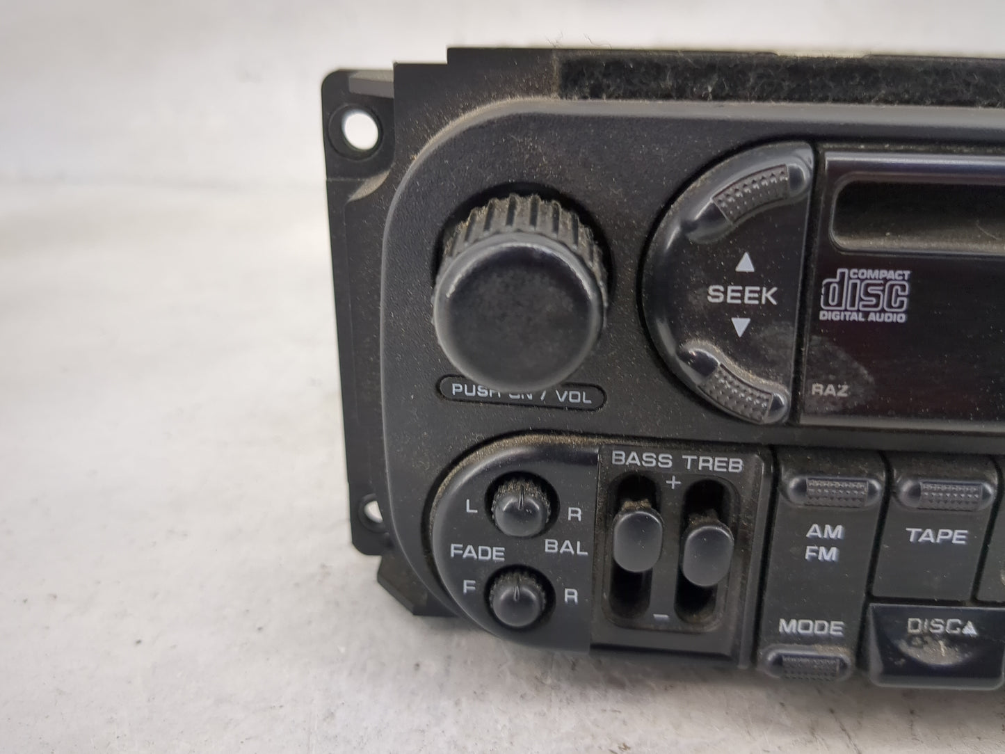 2002-2004 Dodge Dakota Radio AM FM Cd Player Receiver Replacement Fits Fits 2002 2003 2004 2005 2006 2007 2008 2009 2010 OEM