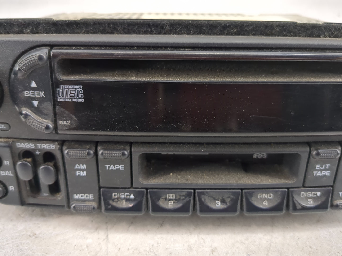 2002-2004 Dodge Dakota Radio AM FM Cd Player Receiver Replacement Fits Fits 2002 2003 2004 2005 2006 2007 2008 2009 2010 OEM