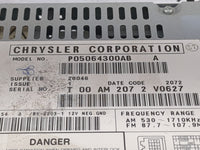 2002-2004 Dodge Dakota Radio AM FM Cd Player Receiver Replacement Fits Fits 2002 2003 2004 2005 2006 2007 2008 2009 2010 OEM