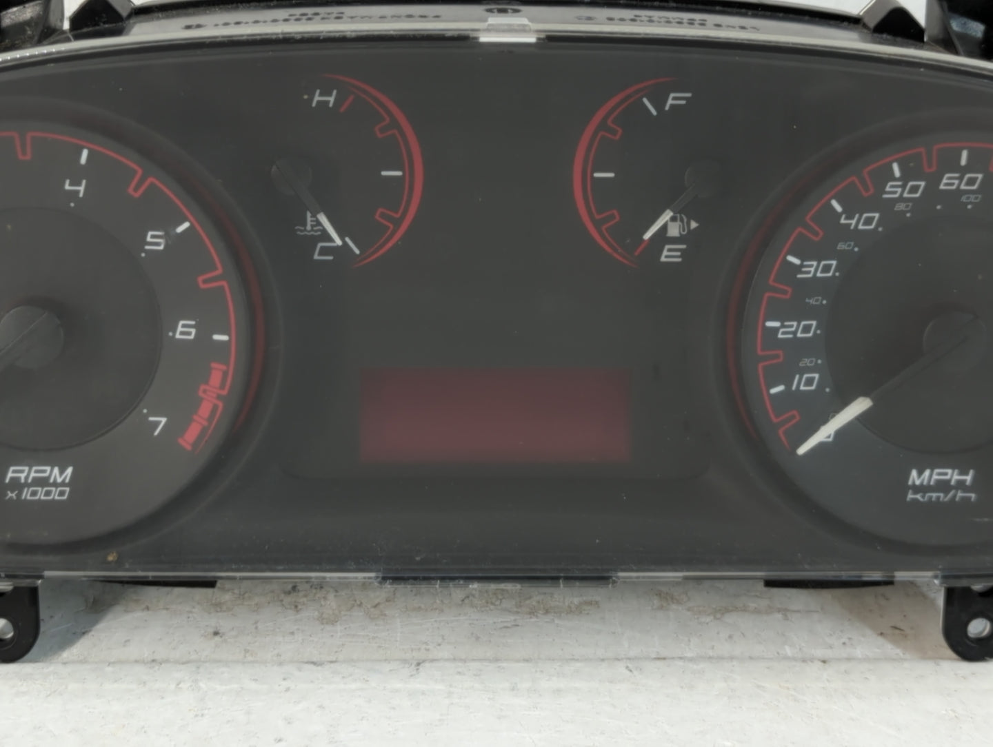 0 Dodge Dart Instrument Cluster Speedometer Gauges Fits OEM Used Auto Parts - Oemusedautoparts1.com