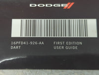 0 Dodge Dart Owners Manual Book Guide OEM Used Auto Parts - Oemusedautoparts1.com