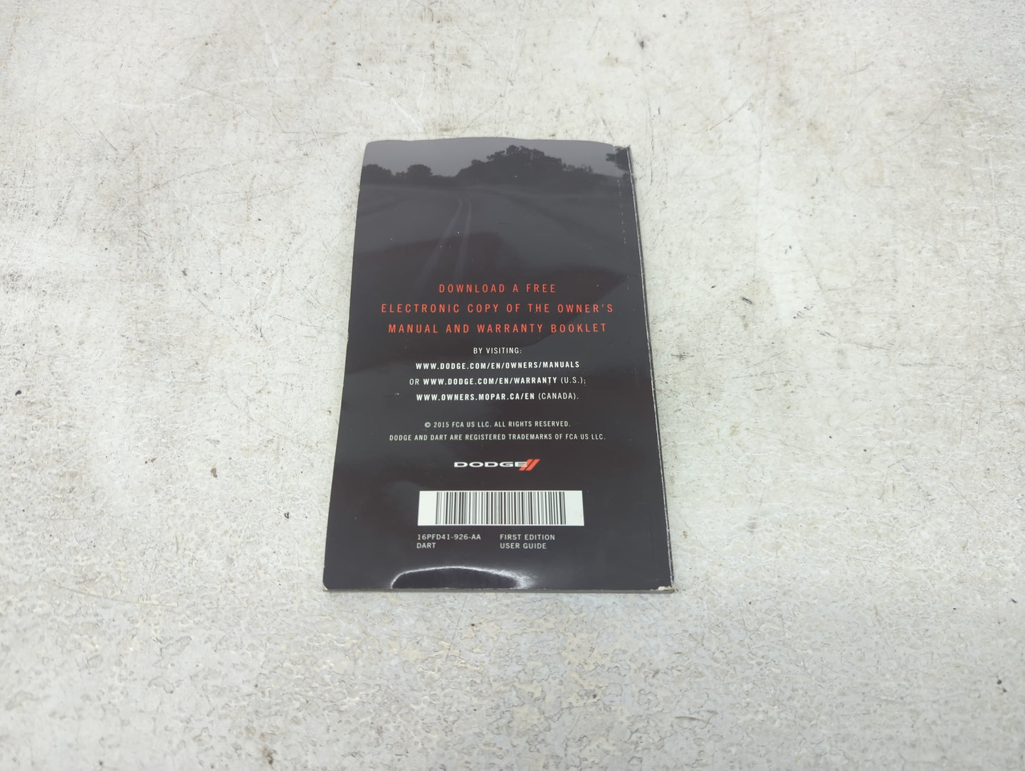 0 Dodge Dart Owners Manual Book Guide OEM Used Auto Parts - Oemusedautoparts1.com