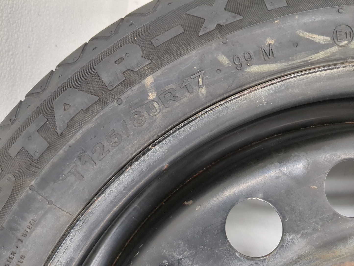 2013-2016 Dodge Dart Spare Donut Tire Wheel Rim Oem - Oemusedautoparts1.com