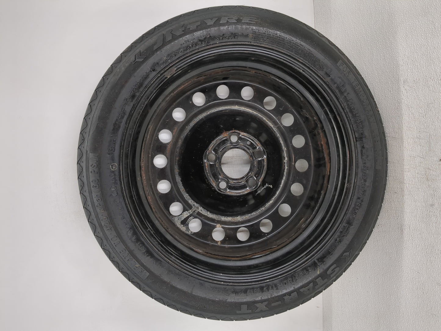 2013-2016 Dodge Dart Spare Donut Tire Wheel Rim Oem - Oemusedautoparts1.com