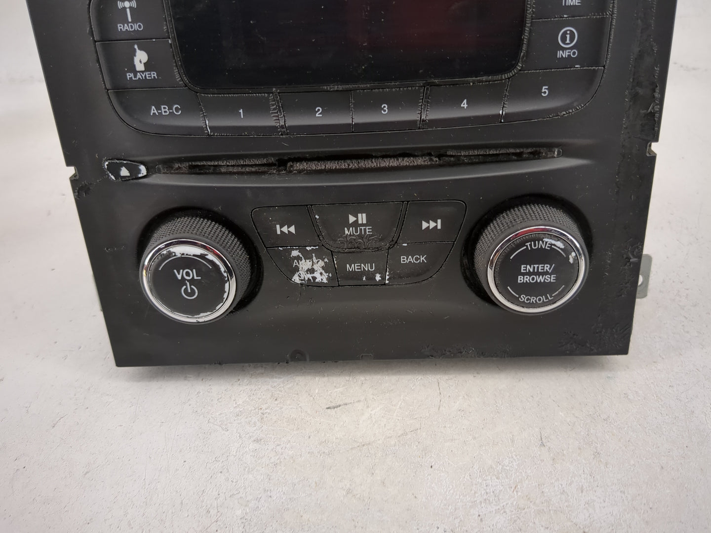 2013-2016 Dodge Dart Radio AM FM Cd Player Receiver Replacement Fits Fits 2013 2014 2015 2016 OEM Used Auto Parts - Oemuseda