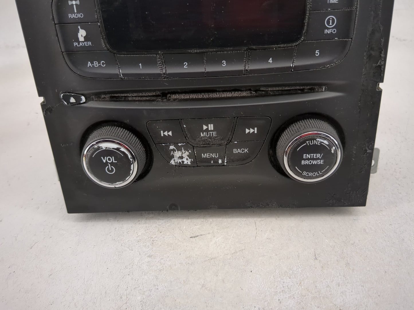 2013-2016 Dodge Dart Radio AM FM Cd Player Receiver Replacement Fits Fits 2013 2014 2015 2016 OEM Used Auto Parts - Oemuseda