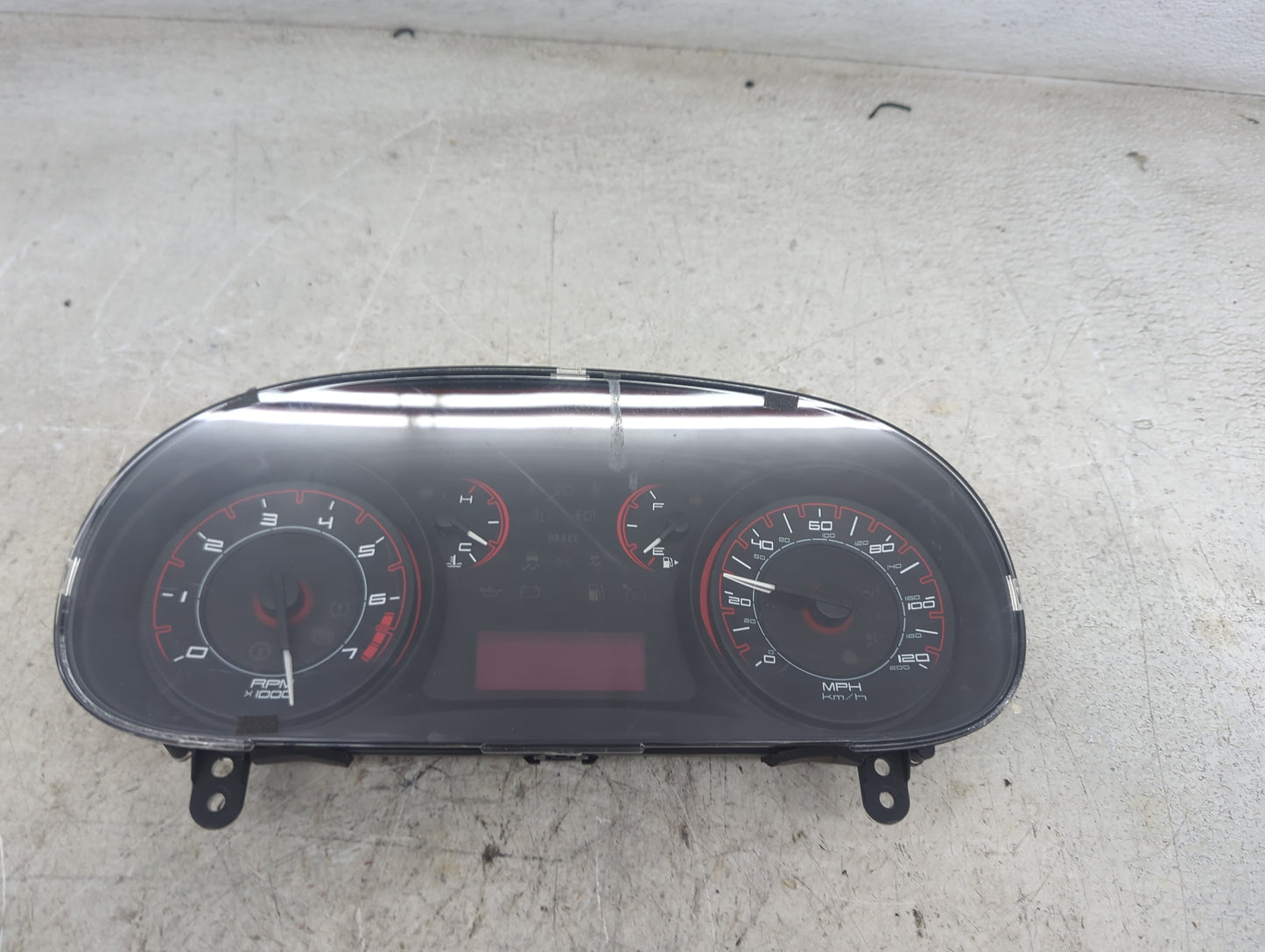 2013 Dodge Dart Instrument Cluster Speedometer Gauges Miles:132K Fits OEM Used Auto Parts - Oemusedautoparts1.com