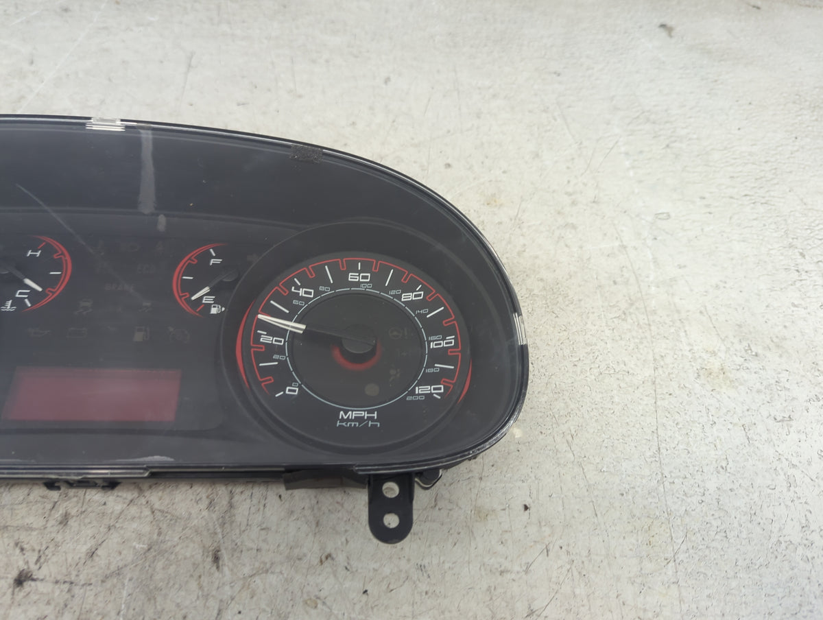 2013 Dodge Dart Instrument Cluster Speedometer Gauges Miles:132K Fits OEM Used Auto Parts - Oemusedautoparts1.com