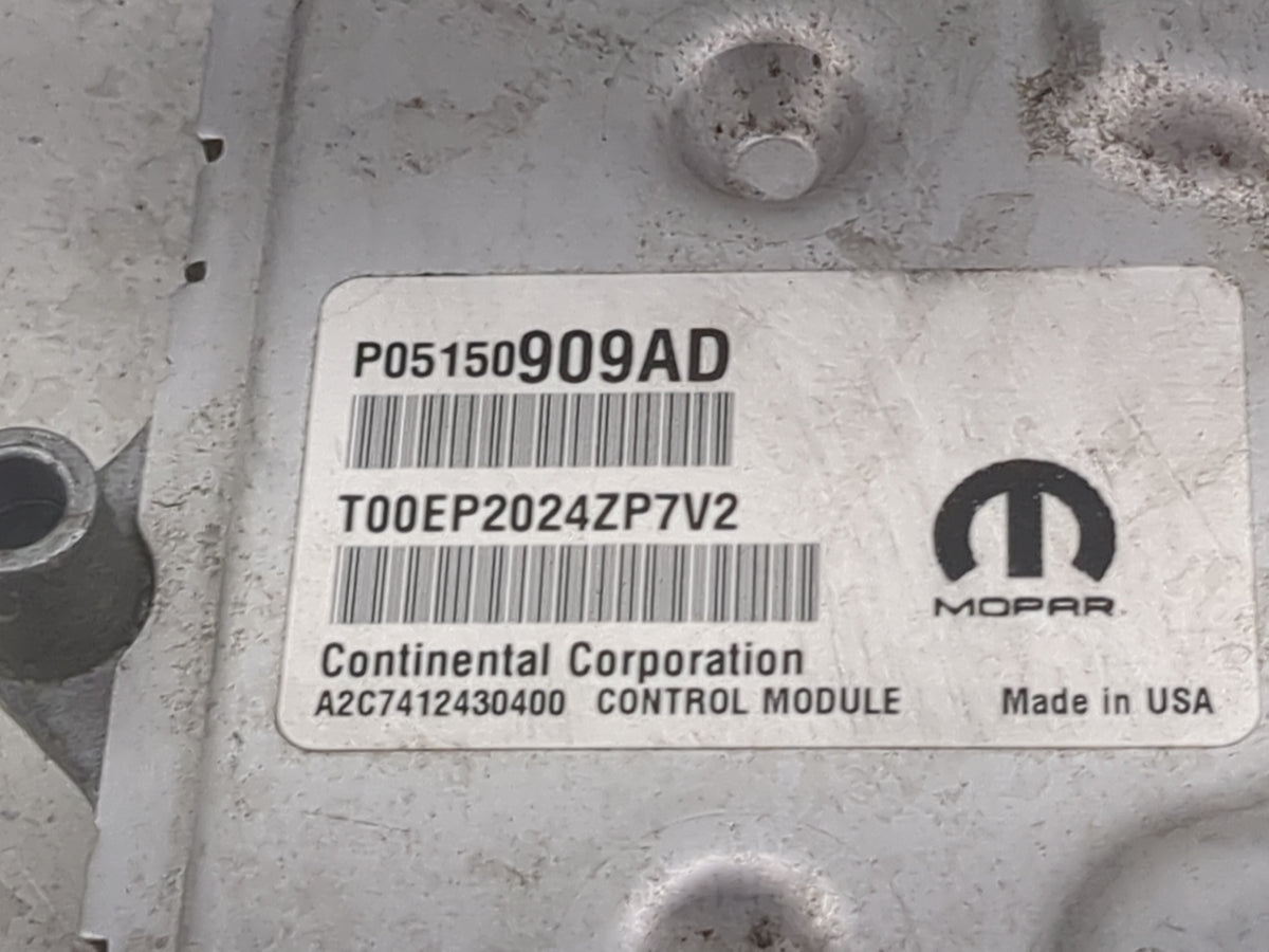 2015 Dodge Dart PCM Engine Control Computer ECU ECM PCU OEM OEM Used Auto Parts - Oemusedautoparts1.com