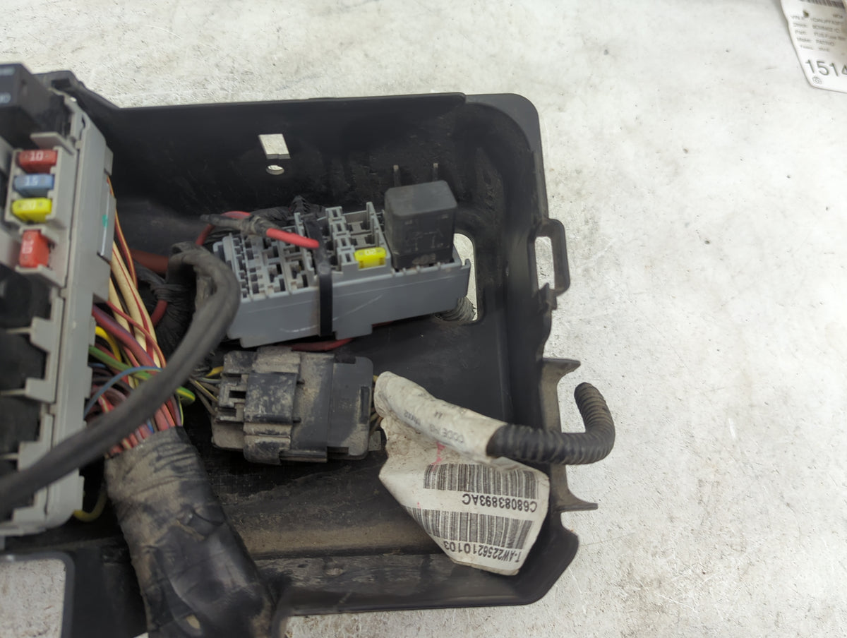 2013 Dodge Dart Fusebox Fuse Box Panel Relay Module Fits OEM Used Auto Parts - Oemusedautoparts1.com