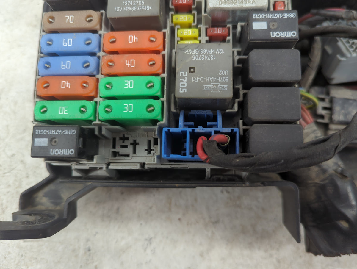 2013 Dodge Dart Fusebox Fuse Box Panel Relay Module Fits OEM Used Auto Parts - Oemusedautoparts1.com