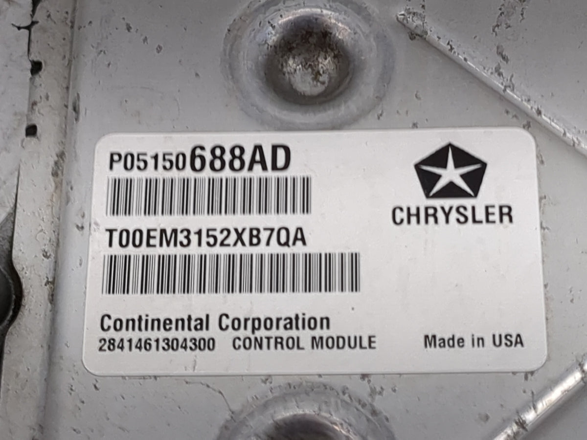 2013 Dodge Dart PCM Engine Control Computer ECU ECM PCU OEM OEM Used Auto Parts - Oemusedautoparts1.com