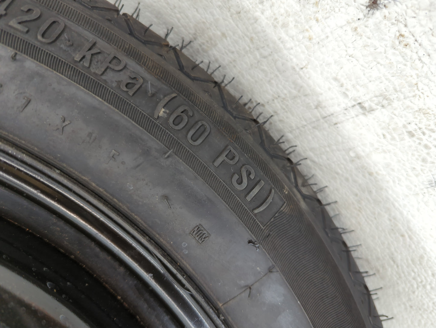 2013-2016 Dodge Dart Spare Donut Tire Wheel Rim Oem - Oemusedautoparts1.com