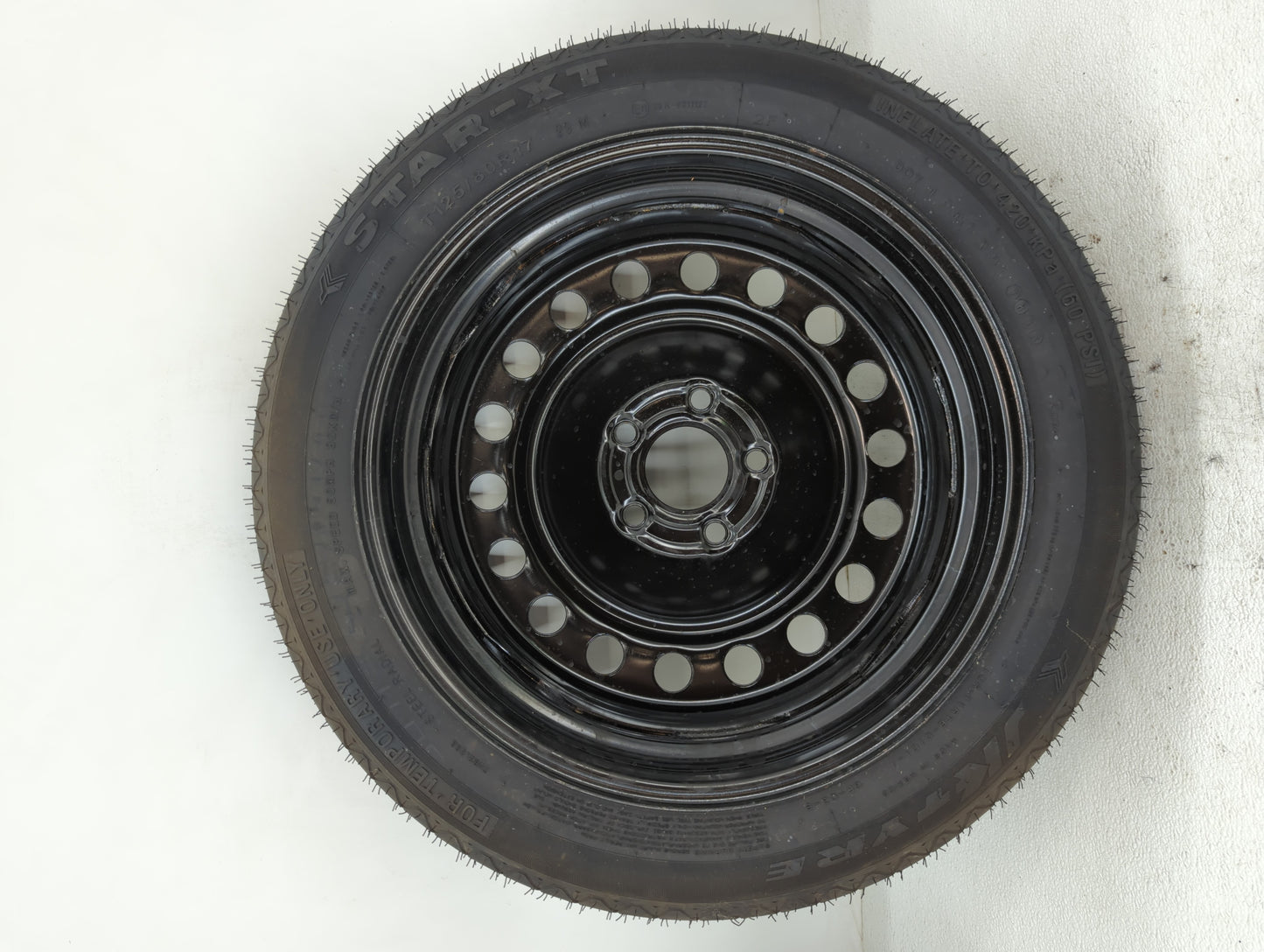 2013-2016 Dodge Dart Spare Donut Tire Wheel Rim Oem - Oemusedautoparts1.com
