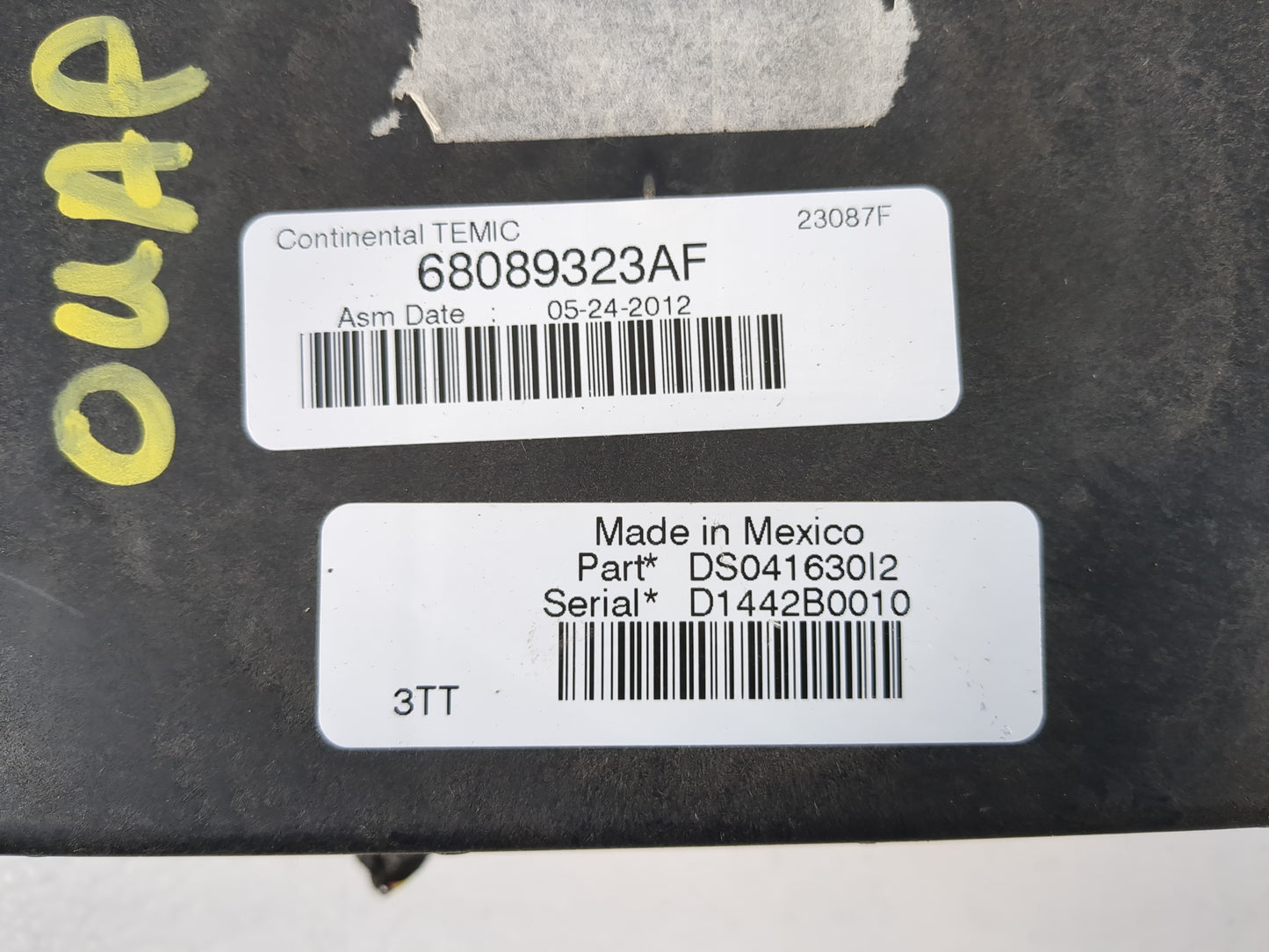 Dodge Dodge 1500 Pickup Multifunction Control Module - Oemusedautoparts1.com