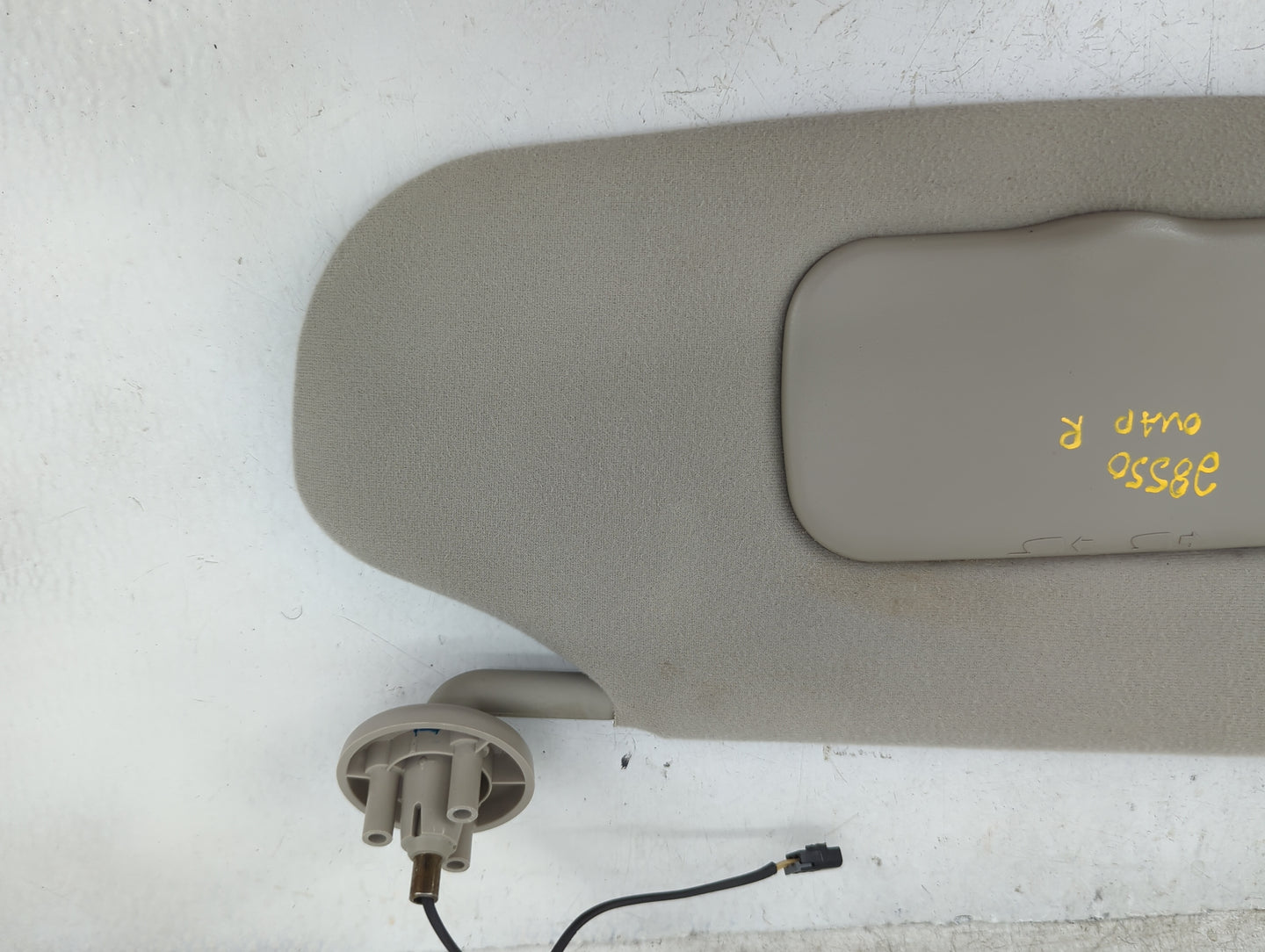 0 Dodge Dodge 1500 Pickup Sun Visor Shade Replacement Passenger Right Mirror Fits Fits 206 2007 2008 OEM Used Auto Parts - O