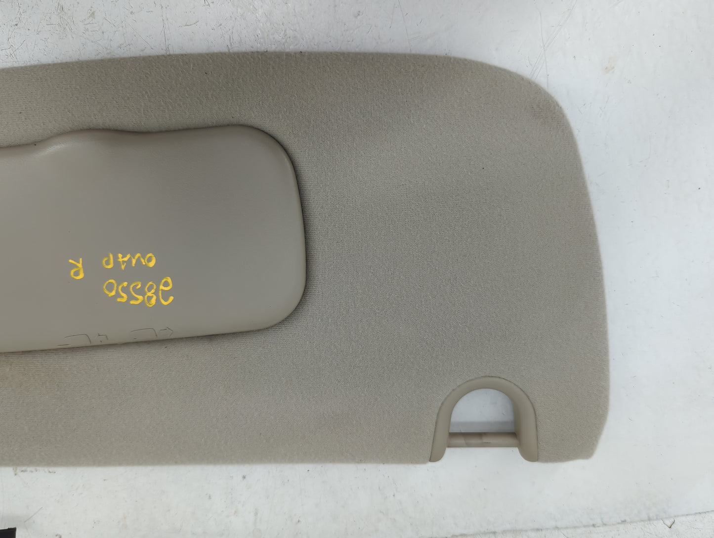 0 Dodge Dodge 1500 Pickup Sun Visor Shade Replacement Passenger Right Mirror Fits Fits 206 2007 2008 OEM Used Auto Parts - O