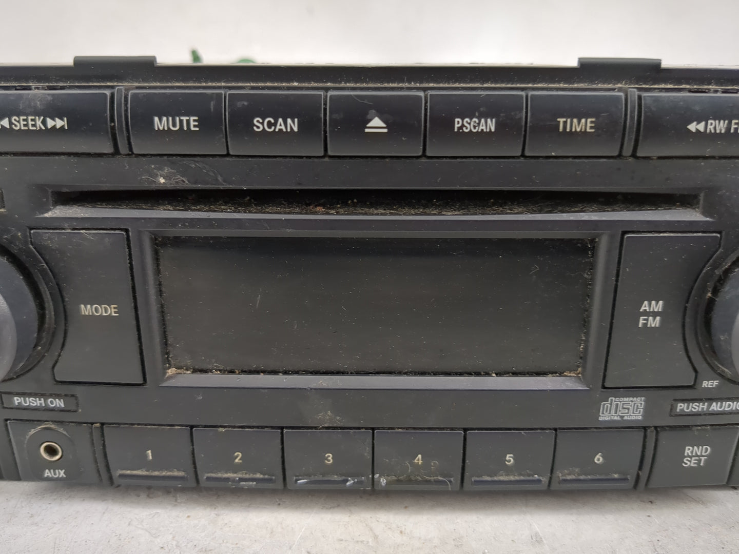 2004-2007 Dodge Durango Radio AM FM Cd Player Receiver Replacement Fits Fits 2004 2005 2006 2007 2008 2009 2010 OEM Used Aut