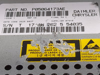 2004-2007 Dodge Durango Radio AM FM Cd Player Receiver Replacement Fits Fits 2004 2005 2006 2007 2008 2009 2010 OEM Used Aut