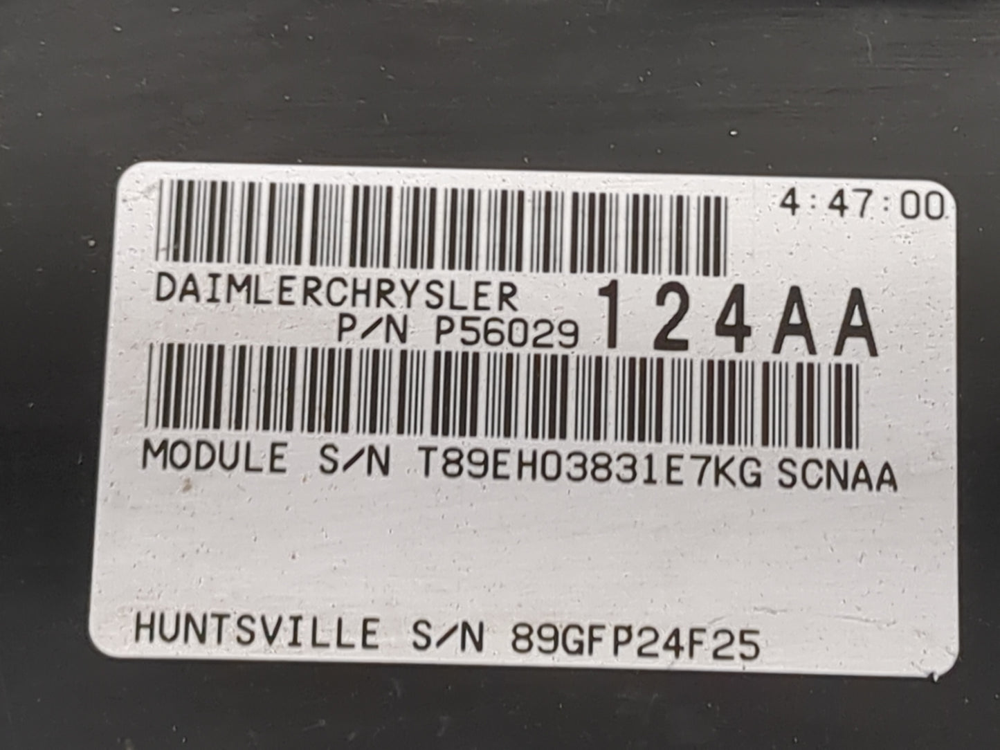 2003 Dodge Durango PCM Engine Control Computer ECU ECM PCU OEM Fits OEM Used Auto Parts - Oemusedautoparts1.com