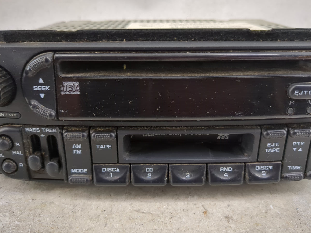 2002-2003 Dodge Durango Radio AM FM Cd Player Receiver Replacement Fits Fits 2002 2003 2004 2005 2006 2007 OEM Used Auto Par